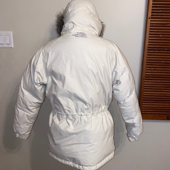 The North face White-tan McMurdo Parka Down Jacket size  M - Picture 5 of 16